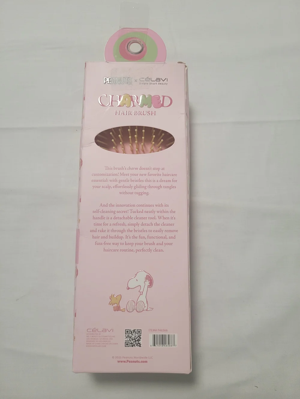 Charmed Pink Hair Brush